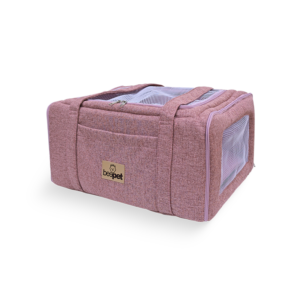 Bolsa de Avião Rústico Boucle Cristal
