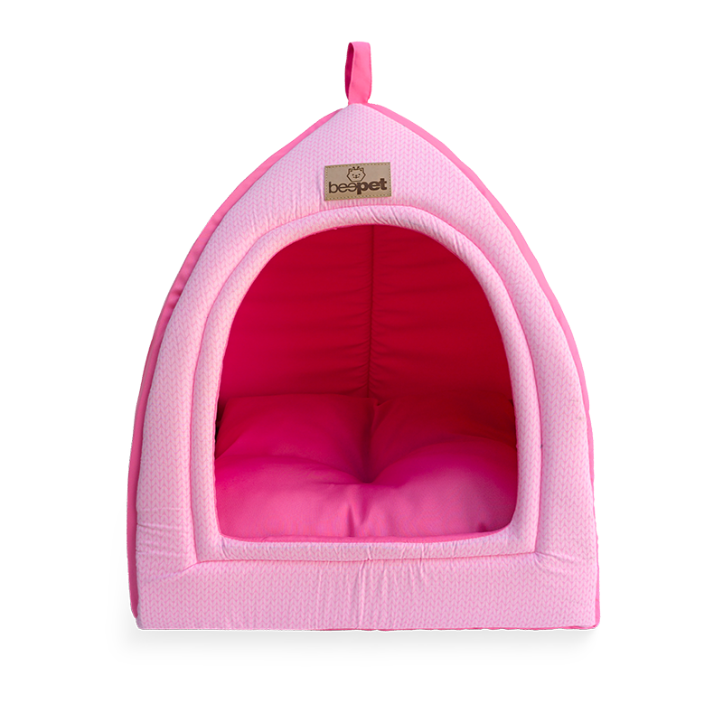 Cabana Tricô Rosa