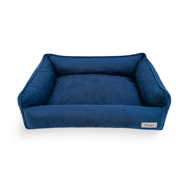 Cama Elegance Velvet Marinho