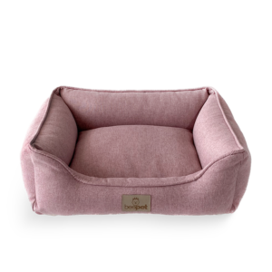 Cama Luxo Rústico Linho Quartzo Rosa