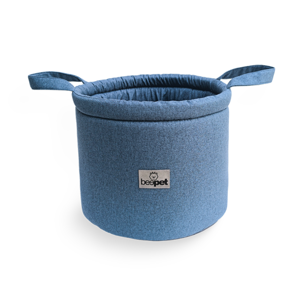 Cesto Organizador Boucle Ágata Azul