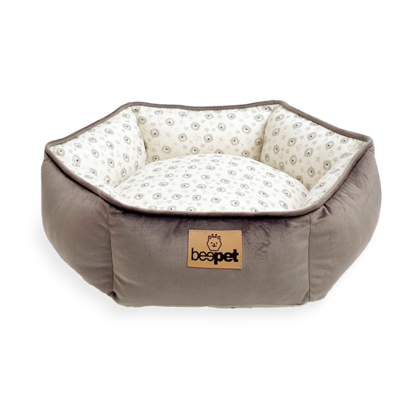 Cama Hexagonal Teddy Fendi
