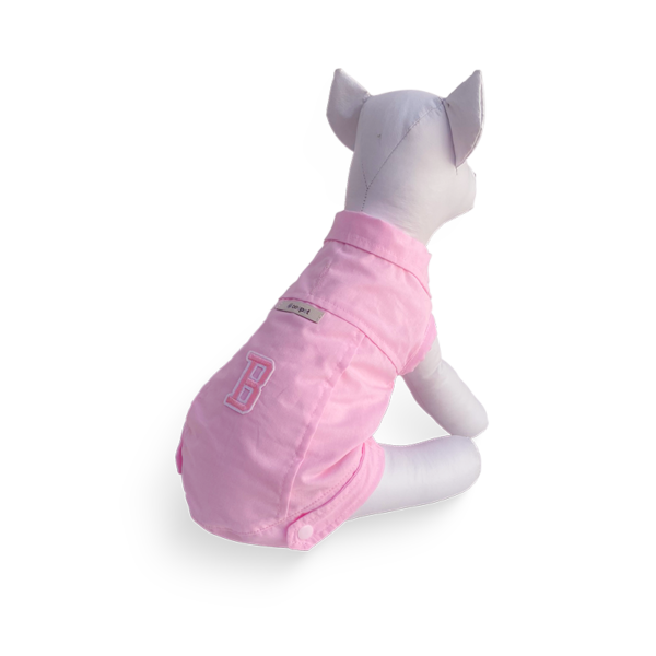 Colete Colegial Rosa Bebê