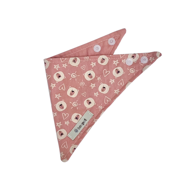 Bandana Teddy Rosê