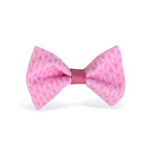 Laço Tricô Rosa