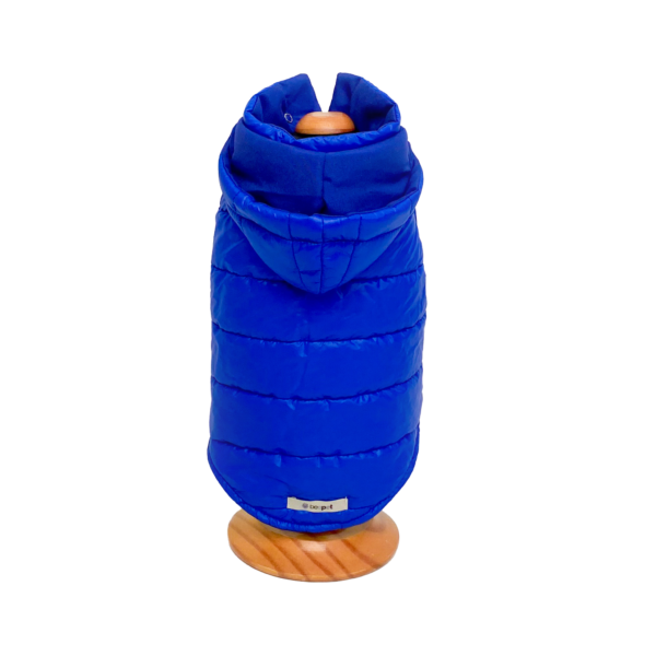 Jaqueta Puffer Azul Bic