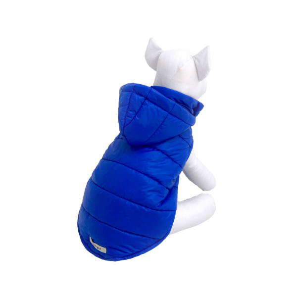 Jaqueta Puffer Azul Bic