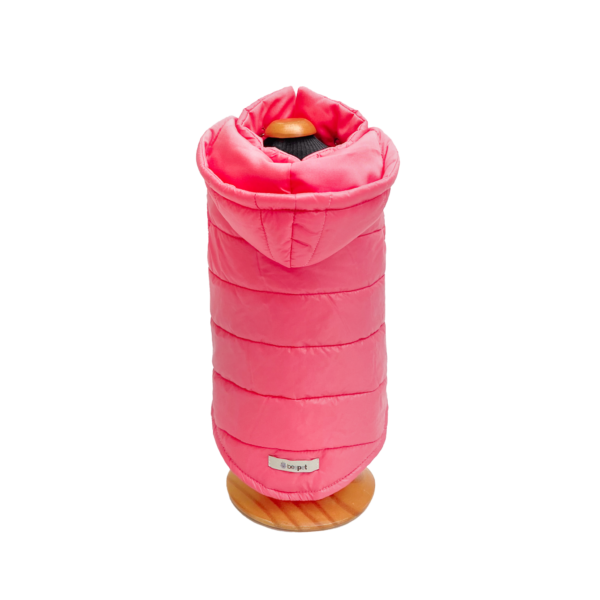 Jaqueta Puffer Rosa Candy
