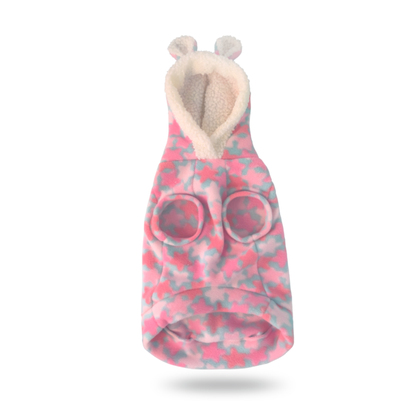 Blusão Orelhinhas Star Rosa