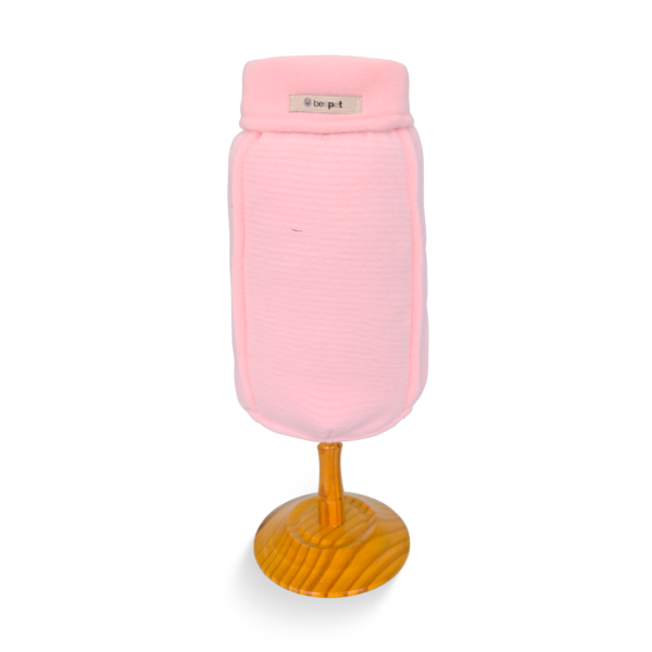 Capa Gola Vira Listrado Rosa