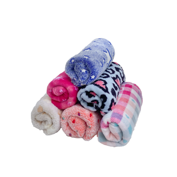 Mantas Microfibra Estampada