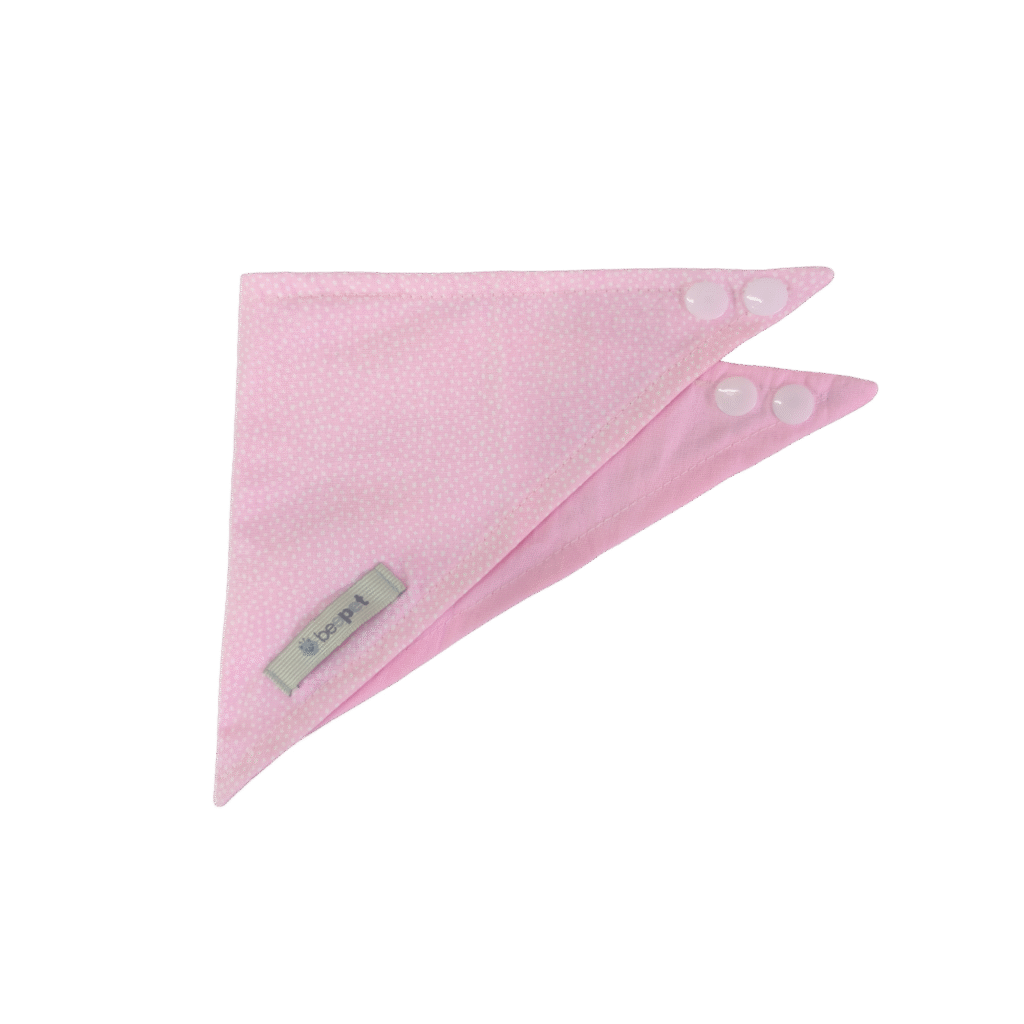 Bandana Petit Poá Rosa