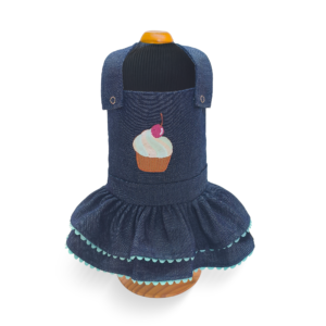 Jardineira Jeans Cupcake