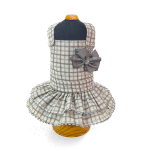 Jardineira Linho Gris