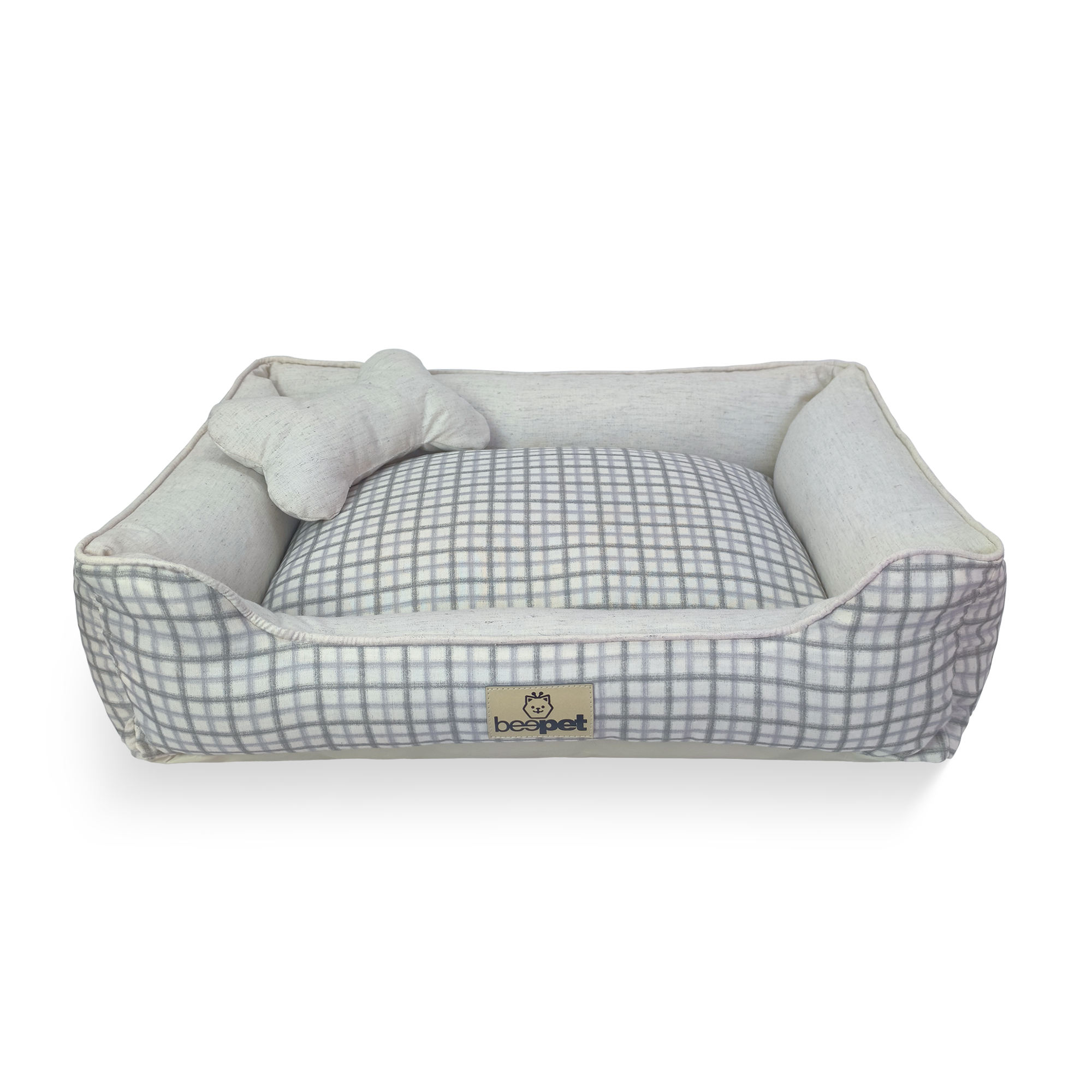 Cama Luxo Linho Gris