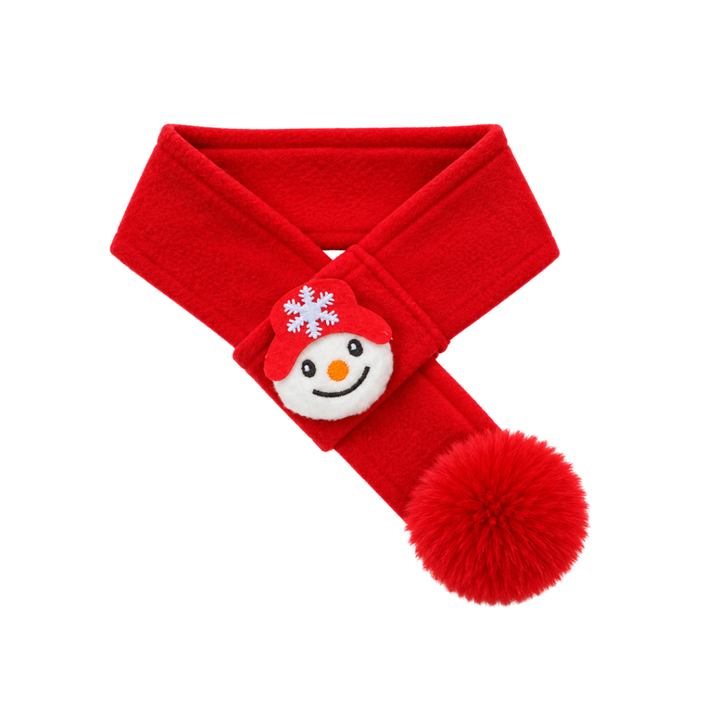 Cachecol Boneco de Neve