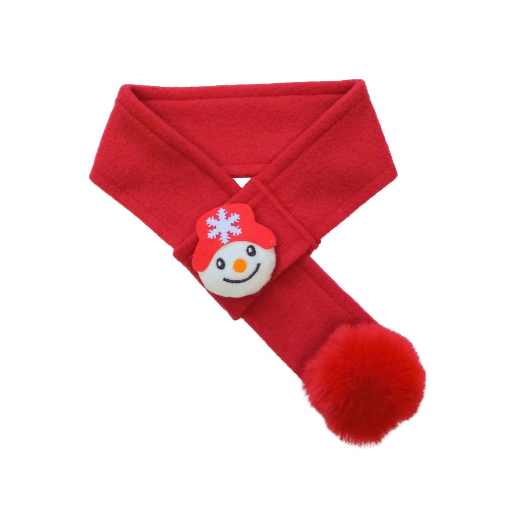 Cachecol Boneco de Neve