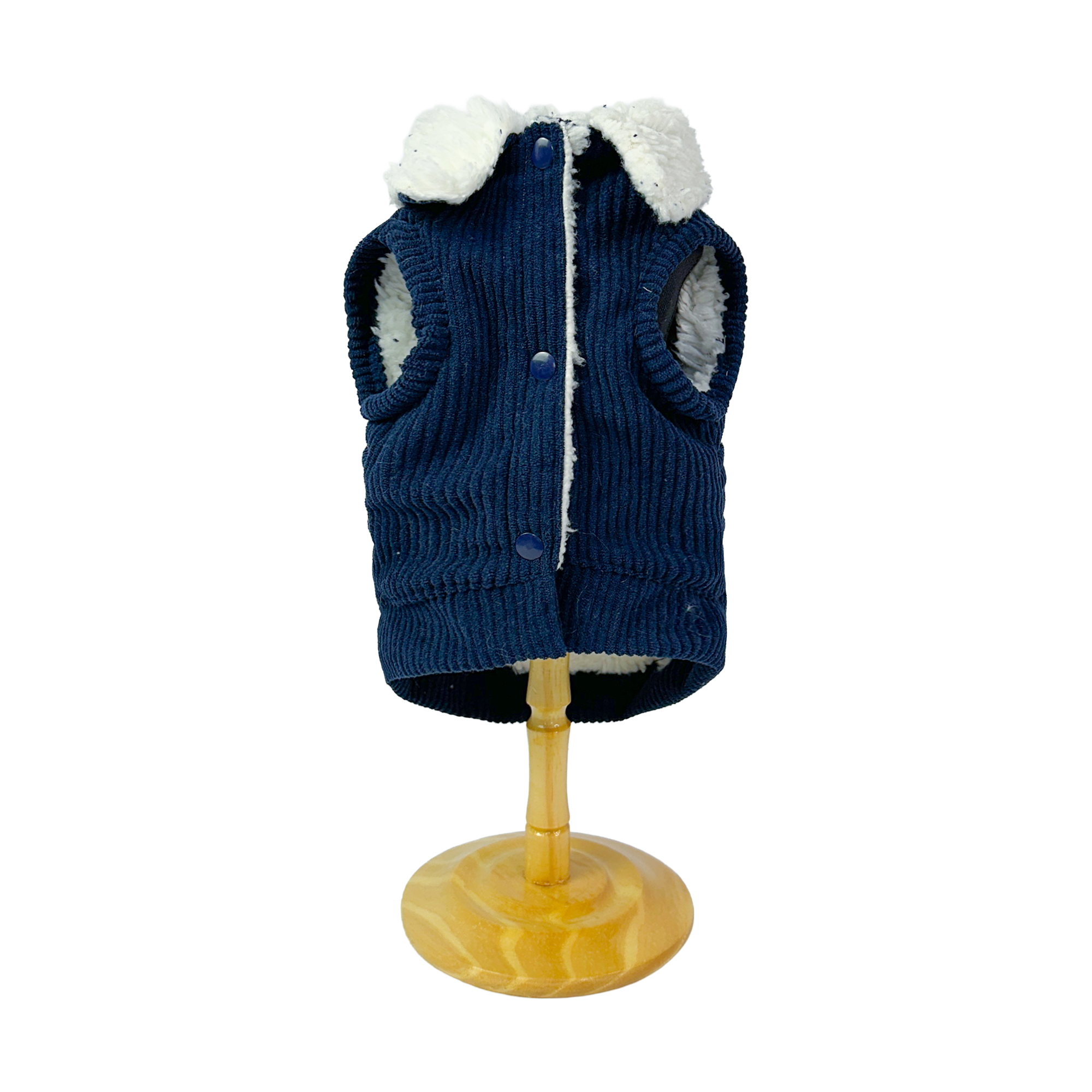 Colete Pet Cozy Marinho - Frente