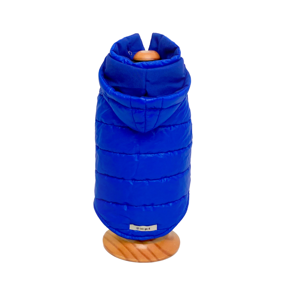 Jaqueta Puffer Azul Bic