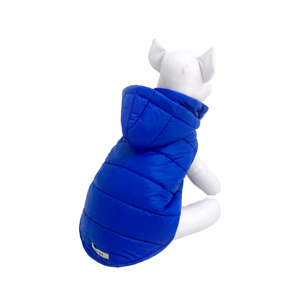 Jaqueta Puffer Azul Bic