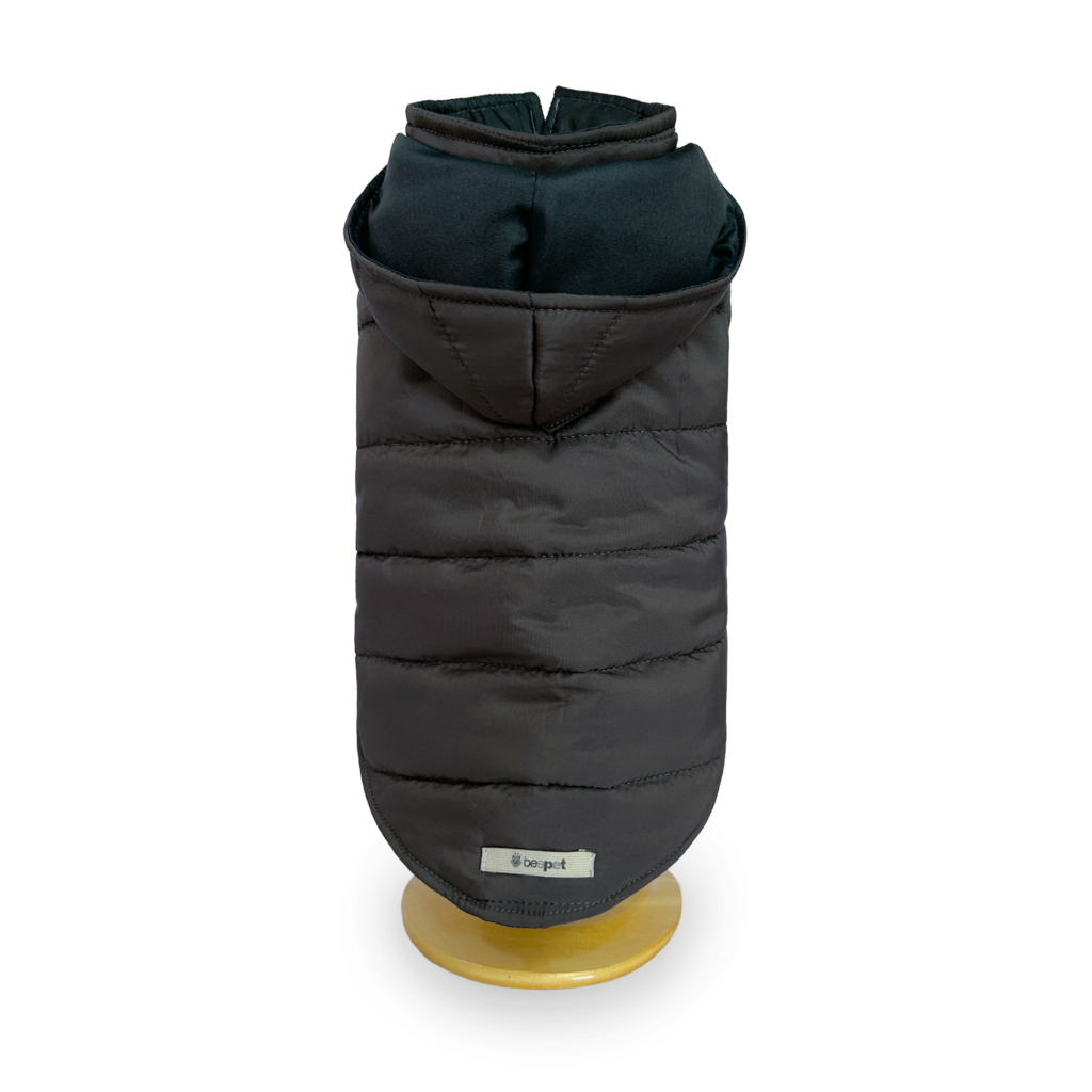 Jaqueta Puffer Chumbo