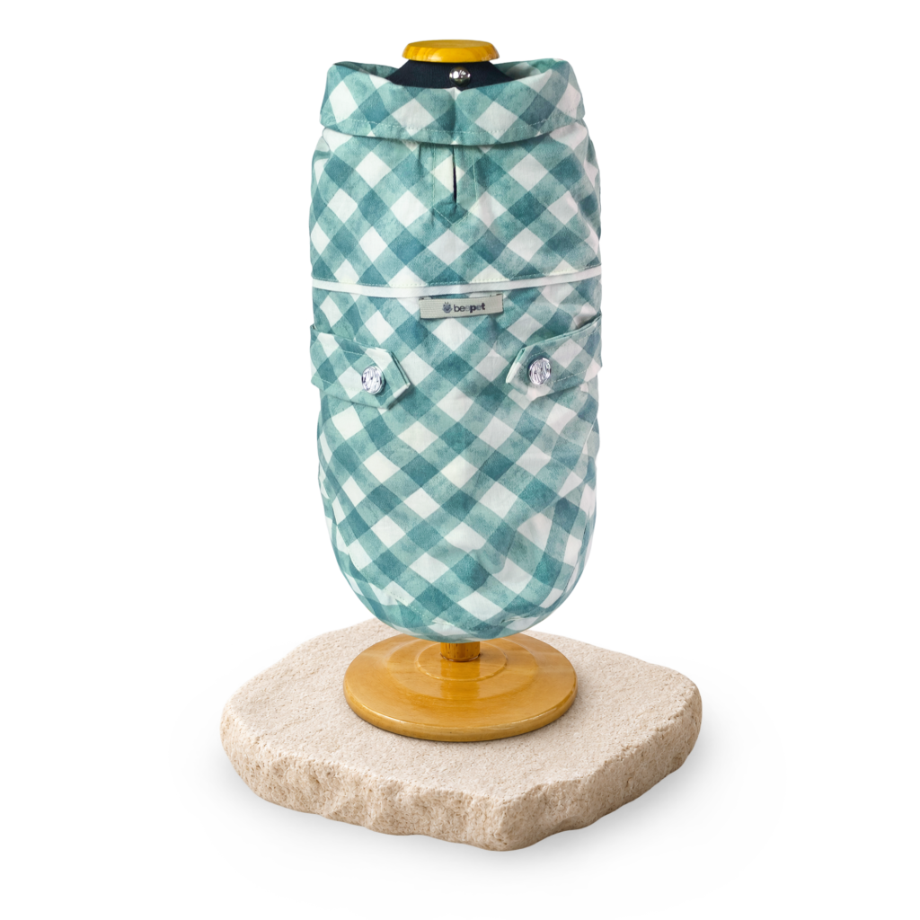 Colete Cozy Chess Verde